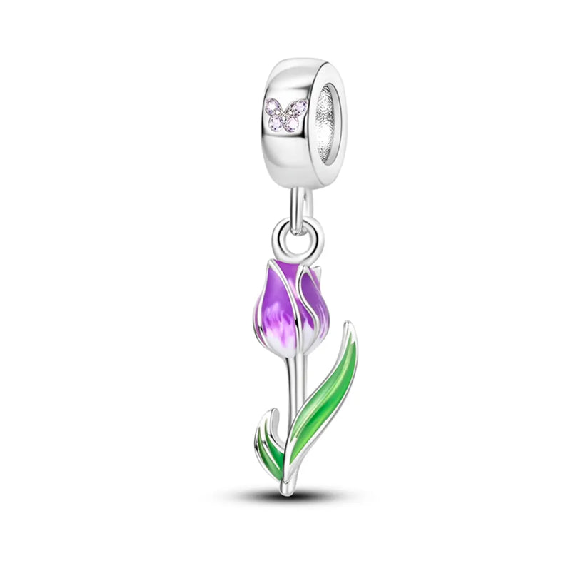Charm de tulipán