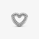 Charm de corazón abierto